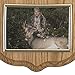 Walnut Hollow Country Deluxe Antler Display Kit with Photo Frame, Oak,Gray