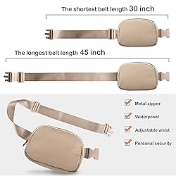 Fanny Pack, Belt Bag for Women and Men, Adjustable