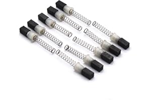 ZEROKIWI 10 Packs Professional Repairing Parts, Replacement Carbon Brush for Hair Clipper Electric Motor Compatible with Oster A5 Classic 76 A5, and Powerline Pet Groomers