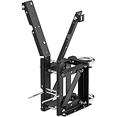 Buzzlett 9594 Basketball Backboard Mounting Kit - Compatible with Lifetime Backboards Only, Heavy-Duty Steel Brackets with 3 Installation Options (Wall, Roof, Pole), Weatherproof for Outdoor Use