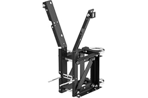 3 BUZZLETT Buzzlett 9594 Basketball Backboard Mounting Kit - Compatible with Lifetime Backboards Only, Heavy-Duty Steel Brackets with 3 Installation Options (Wall, Roof, Pole), Weatherproof for Outdoor Use