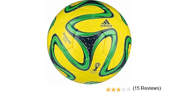 adidas Brazuca Sala 65 - Balón de fútbol (talla 5), color amarillo ...