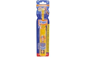 Brush Buddies Blippi Electric Toothbrush, Kids Electric Toothbrushes, Battery Toothbrush, Toddler Electric Toothbrush for Kid