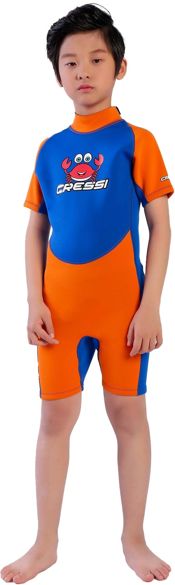 Cressi Smoby Shorty Wetsuit - Wetsuit Children's Unisex - Premium Neoprene 2 mm