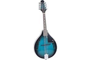 8-String Basswood Mandolin Instrument Kit, Ideal for Beginners, Adults & Teens, Musical Performance Tool, Stone Green