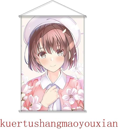 Amazon タペストリー 冴えない彼女の育てかた 加藤恵 ポスター アニメ 漫画 可愛い おしゃれ 萌え 個性ギフト 二次元 壁掛け装飾 部屋 壁アート 60x90cm アニメ 萌えグッズ 通販