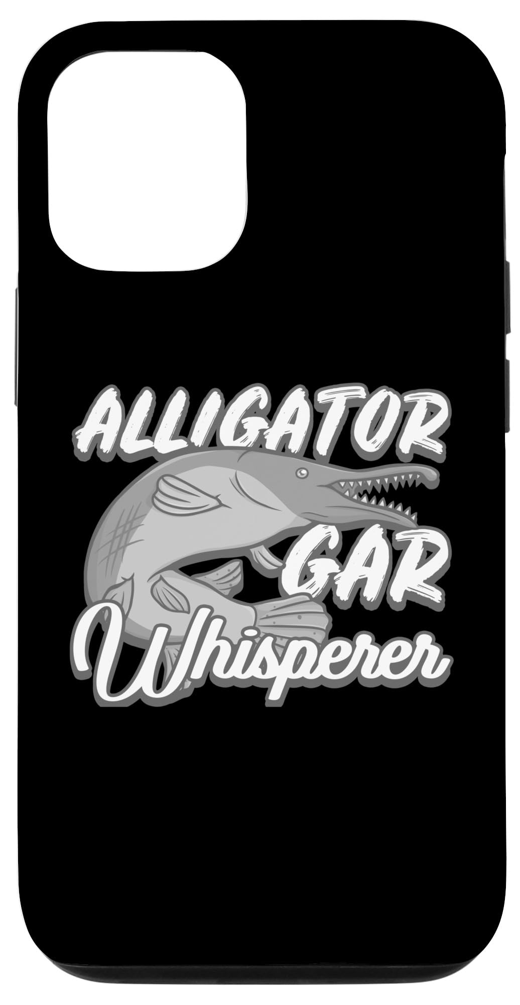 iPhone 13 Pro Alligator Gar Fishing Funny Animals Pet Fish Case