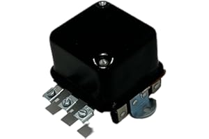 ARKO TRACTOR PARTS 12V Voltage Regulator for Massey Ferguson Tractor Delco Replacement 182548M92 1118981 1118988 |Arko