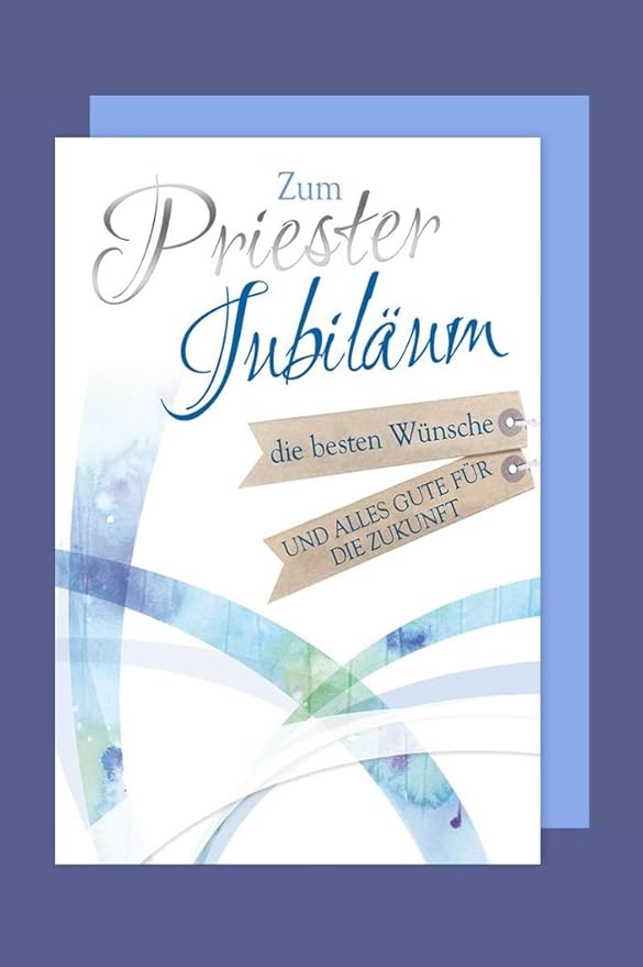 Sacerdote Anniversario Biglietto D Auguri Carta I Migliori Auguri Per 16 X 11 Cm Amazon It Casa E Cucina