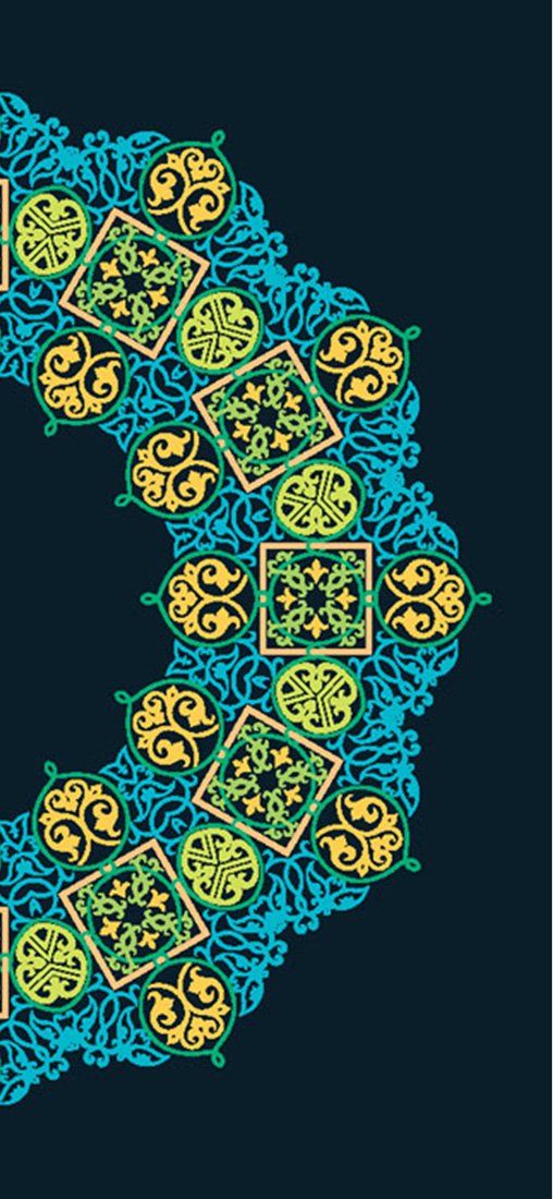 PeelitStickit Traditional Pattern Roll, World Wallpaper, Wall Mural ID-029, vinyl