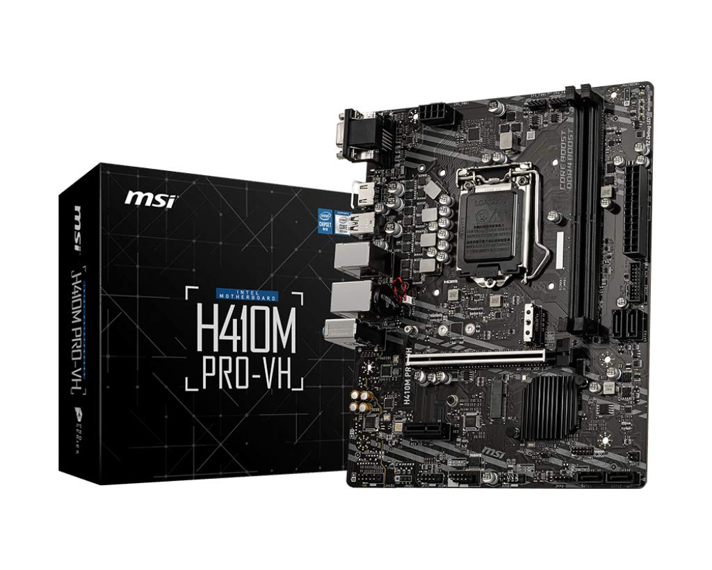 MATX - Socket 1200 - Intel H410 Express