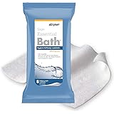 Stryker - Sage Essential Bath Cleansing Washcloths - 6 Packages, 48 Cloths - Fresh Scent, No-Rinse Bathing Wipes, Ultra-Soft 