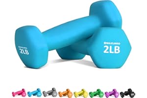 Balelinko Home Gym Equipment Workouts Strength Training Weight Loss Pilates Weights Yoga Sets Weights for Women, Men, Seniors and Youth