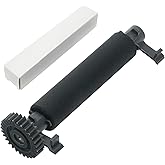 Platen Roller for Zebra ZD410 ZD411 Thermal Label Barcode Mobile Printer,Label Maker Roller Support Printer,203dpi 300dpi P/N:P1079903-003 (Including Gear Parts)