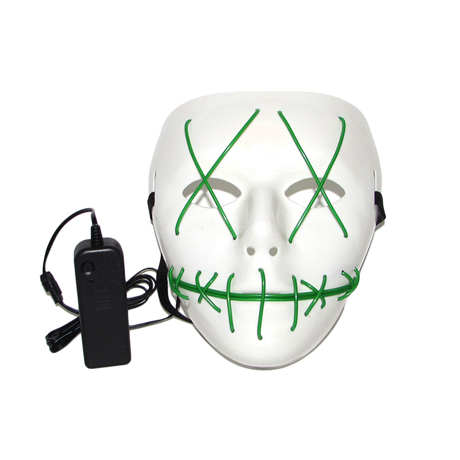 B07g2pm3ct ハロウィンマスク恐ろしいマスクグローledライトup 怖いマスクコスプレマスクraveマスクforフェスティバルパーティーコスチュームクリスマス ダークグリーン ままごとごっこ遊び オンライン限定商品 B07g2pm3ct ハロウィンマスク恐ろしいマスクグローledライトup 怖いマスクコスプレマスクraveマスクforフェスティバルパーティーコスチュームクリスマス ダークグリーン ままごとごっこ遊び オンライン限定商品