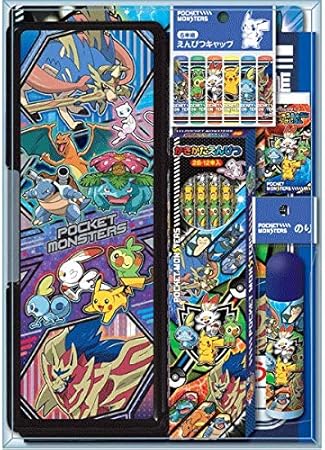 Amazon ショウワノート ポケモン ギフトセット クリスタルケースタイプ m01 ペンケース 文房具 オフィス用品