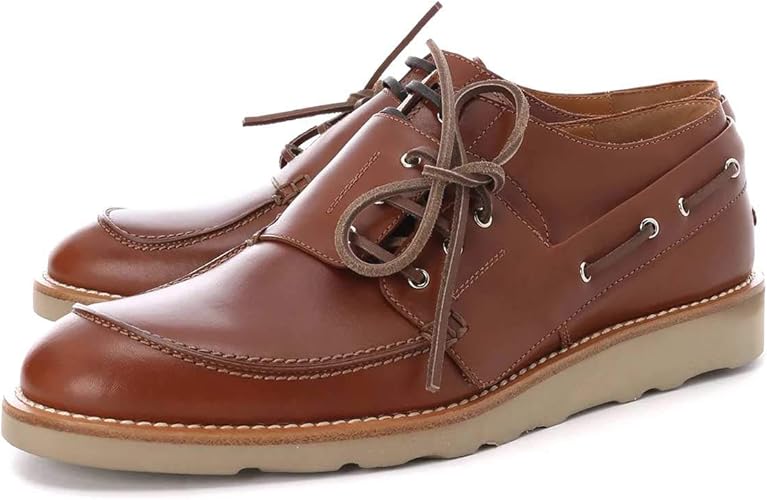Amazon Maison Margiela メゾンマルジェラ レースアップシューズ 革靴 Stringate Spliced In Pelle メンズ 並行輸入品 ビジネスシューズ