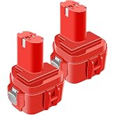 ADVTRONICS 2 Pack 12V 3500mAh Battery Replace for Makita 12V Battery | 1220 1222 1233 1200 1201 1234 1235 192598-2 PA12, 6213d 6217d 6227d 6313d