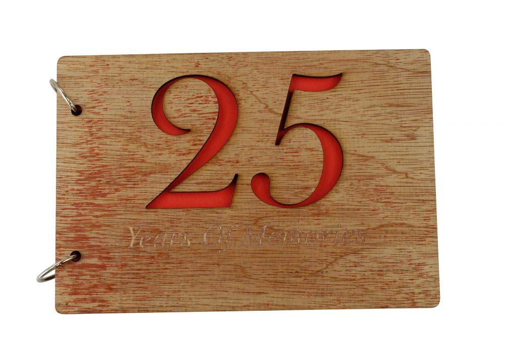 25th Anniversary Scrapbook - 25 Years Of Memories Add Photos and More