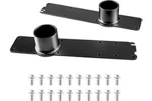 TUWEEN For Ford 1996-03 7.3L Intake Manifold with Powerstroke Plenum Bolts Aluminum 3" (Black)