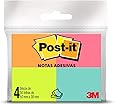 Blocos de Notas Adesivas Post-it Tropical - 4 Blocos de 38 mm x 50 mm - 50 folhas cada