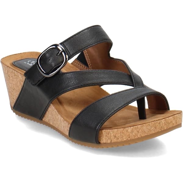 Amazon.com | EuroSoft Womens Gwenda Black 6 Medium | Slides