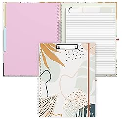 Rimilak Spiral Clipboard Folio with Refillable