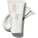 Hampton Sun SPF 45 Wrinkle Control Face Cream | Daily Moisturizer + Sunscreen | Plumps, Hydrates, Brightens with Hyaluronic Acid + Organic Cucumber Extract | Broad Spectrum | Glowy, Dewy Finish