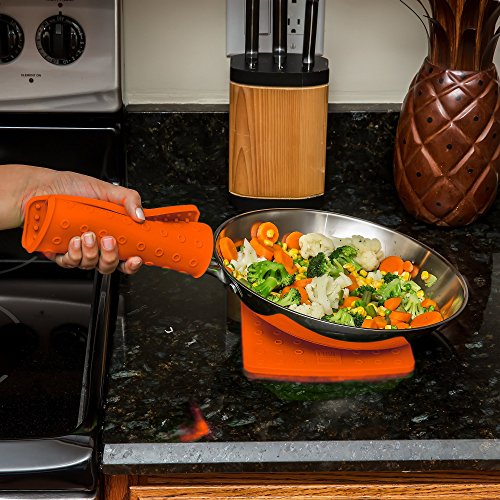 Premium Silicone Pot Holders for Kitchen Easy to Clean Trivets for