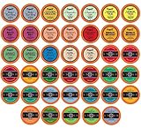 Two Rivers Assorted Tea Sampler, Compatible with 2.0 Keurig K-Cup Brewers, Variety Pack, 40 Count