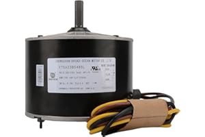 SLIYXTWIO Upgrade HB33GQ230,Y7S623B548L,Y7S623B26,AC/Air Condenser Fan Motor,OEM Replacement for HC33GQ230,HC33GE235,1/10 HP,1100RPM,Compatible with Carrier Bryant Payne Dayton GE Genteq,Zhongshan Broad-Ocean