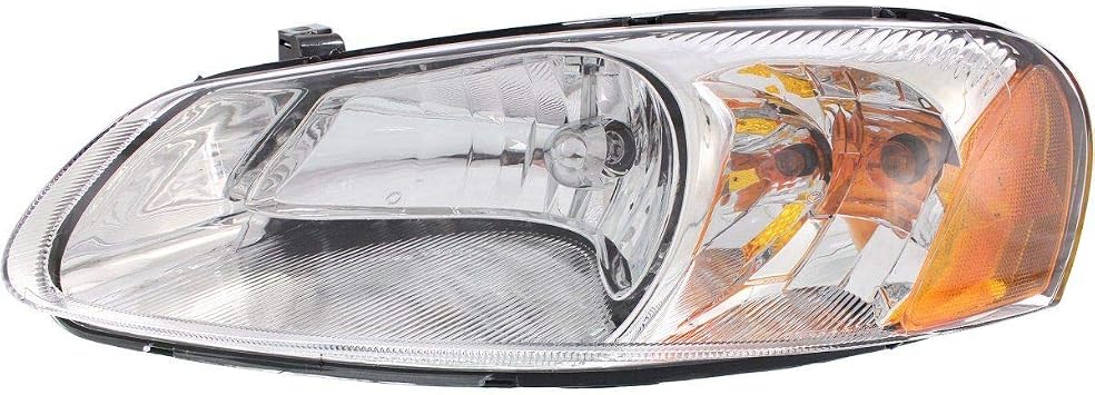 Amazon Com Headlight For 2001 2006 Dodge Stratus Stratus 2001 2003 Driver Side W Bulb Automotive