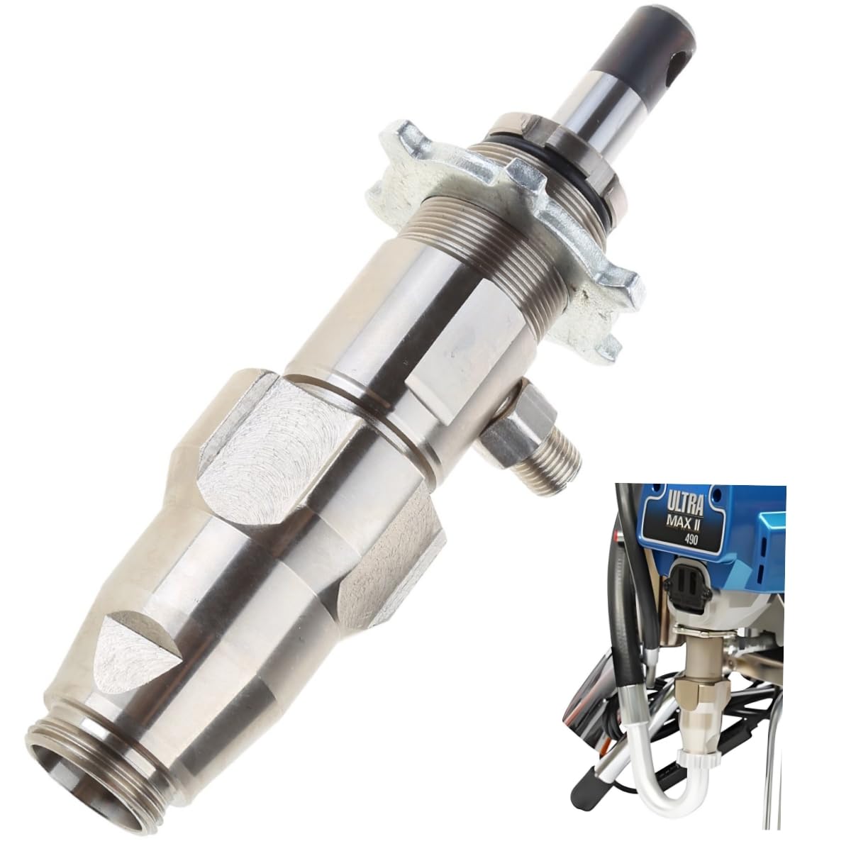 Photo 1 of 246428 Airless Spray Pump Compatible with Graco Ultra Max II 390 395 490 495 595,LineLazer 3400,Aftermarket Replacing Quick-Install Pump