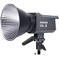 Amaran 100d LED Video Light, 100W CRI95+ TLCI96+ 39,500 lux@1m Bluetooth App Control 8 Pre-Programmed Lighting Effects DC/AC Power Supply, Made by Aputure