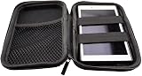 caseroxx Hard Case for GlocalMe G4 Pro Black Zip Mesh Pocket Elastic Strap view 5