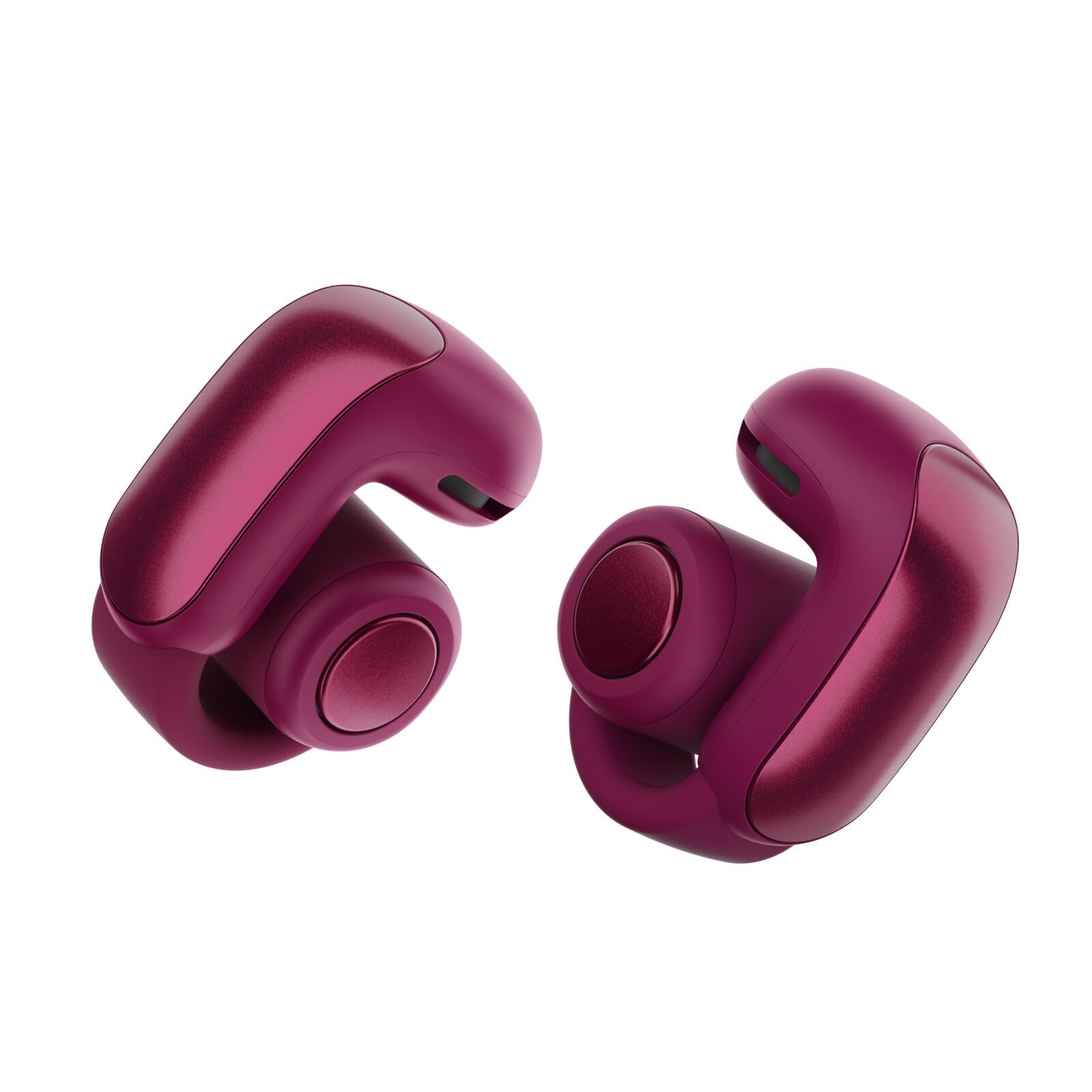 Bose Ultra Open Earbuds Auricolari Open-ear Wireless Bluetooth 5.3 con Lunga Durata della Batteria, Tecnologia OpenAudio, Fino a 48 Ore di Autonomia, Prugna Intenso - Edizione Limitata