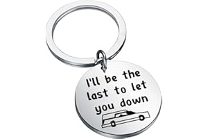 BAUNA Funeral Director Keychain Last Mortician Gift Dark Humor Jewelry