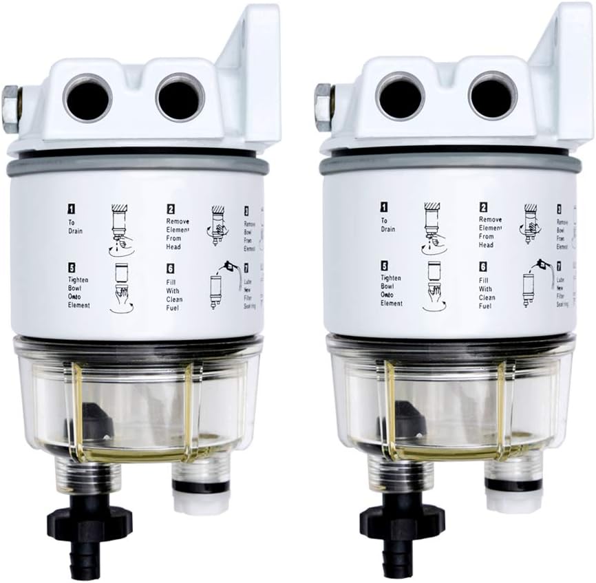 R12T Fuel Filter/Water Separator Marine Fuel Filter Spin