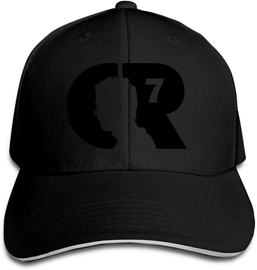 Youaini K-Fly2 Unisex Adjustable Real Madrid CR7 Baseball Caps Hat One Size Black