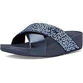 FitFlop Women's, Lulu Crystal Mix Slide Sandal