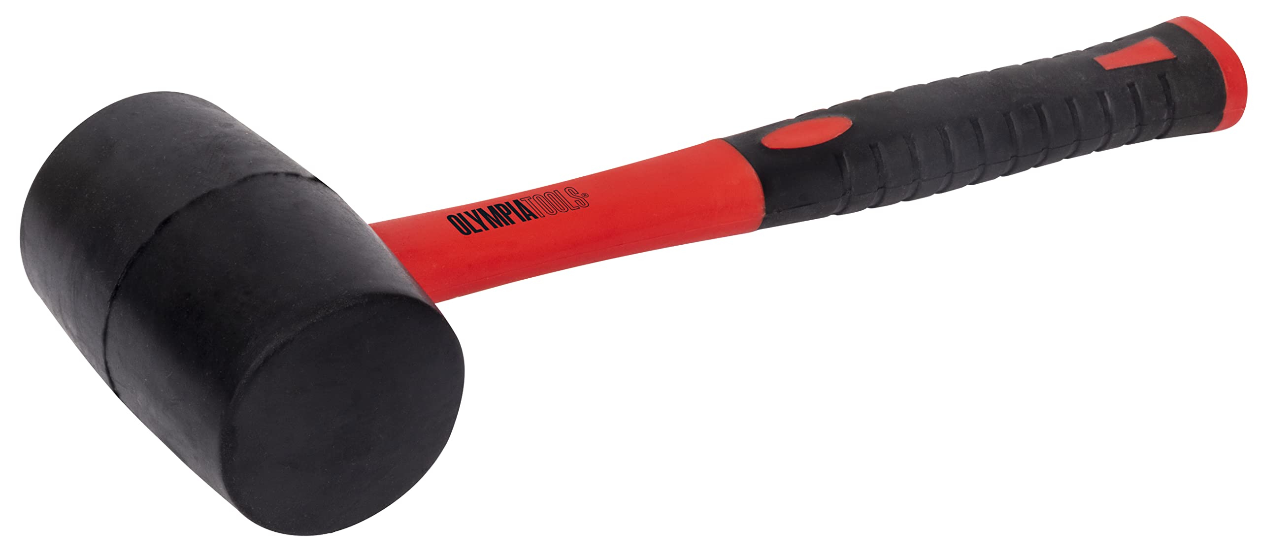 Olympia Tools 24 oz Red Rubber Mallet