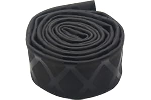 XFFCSEC Heat Shrink Sleeve Wrap Tubing X-Tube Wrap Tubing for Fishing Rod Handle Cork with Non Slip Waterproof and Insulation 1 Meter. Diameter: 20mm, Black Lime2018 (Dia 20mm Black)