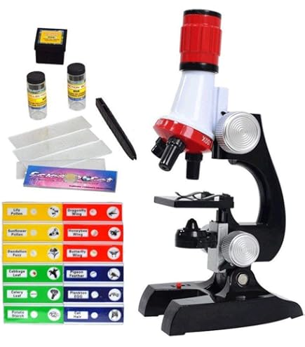 Amazon.com: Portable Microscope for Kids Zoom 60x-180x,Handheld