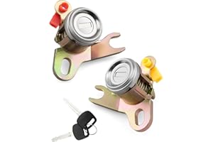 Door Lock Cylinder with 2 Keys Fit for Toyota Camry Celica 1.8L 2.2L L4 3.0L V6 1997-2001 Replace 69051-33140 69052-33140 690