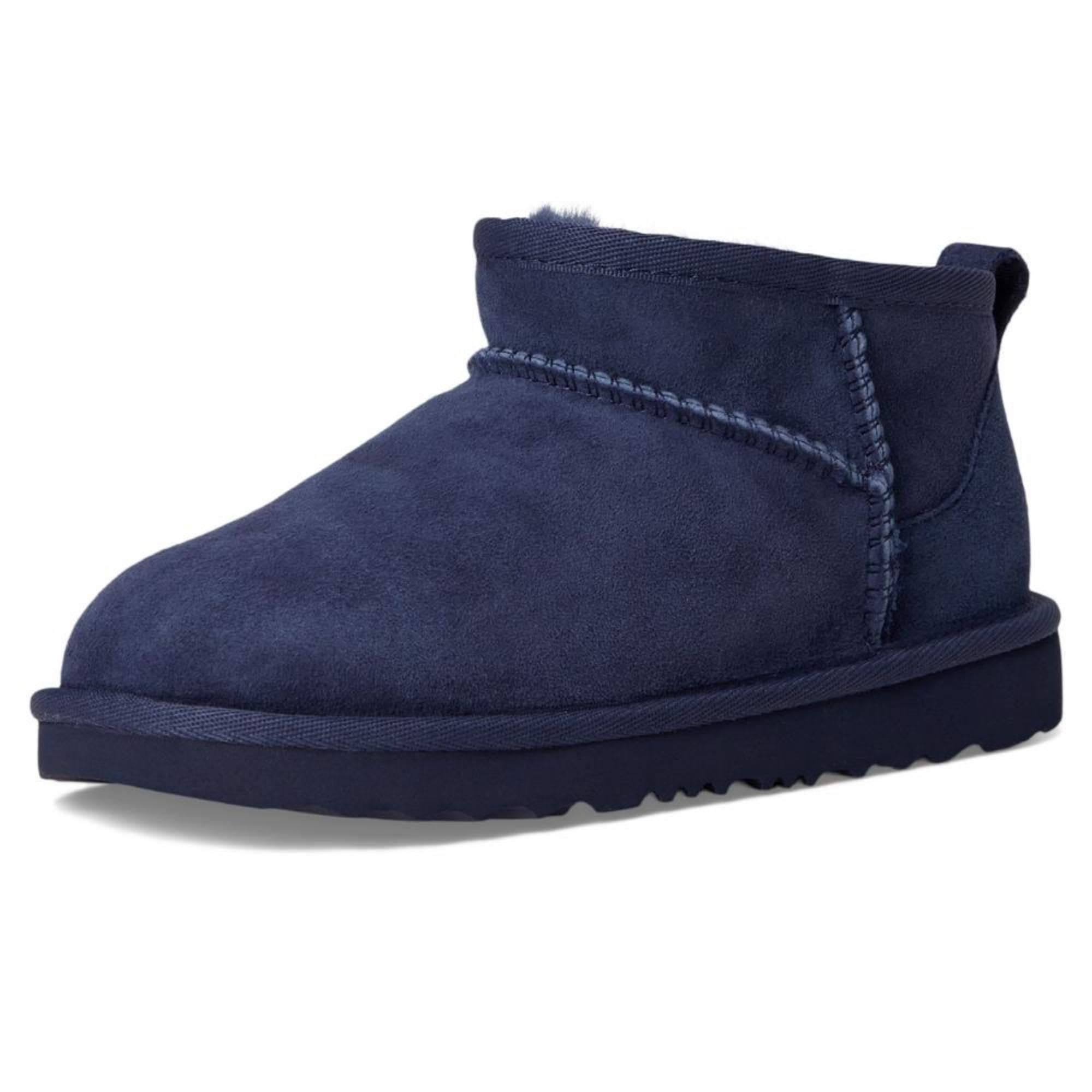 UGG Kids' T Classic Ultra Mini Boot, New Navy, 9 Image