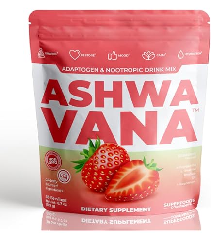 Amazon.com: ASHWAVANA Zen Relax Drink Mix - Nootropic, Adaptogen