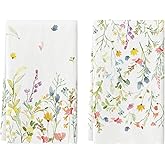 Artoid Mode Wildflower Floral Spring Kitchen Towels Dish Towels, 18x26 Inch Farmhouse Summer Decoration Hand Towels Set of 2