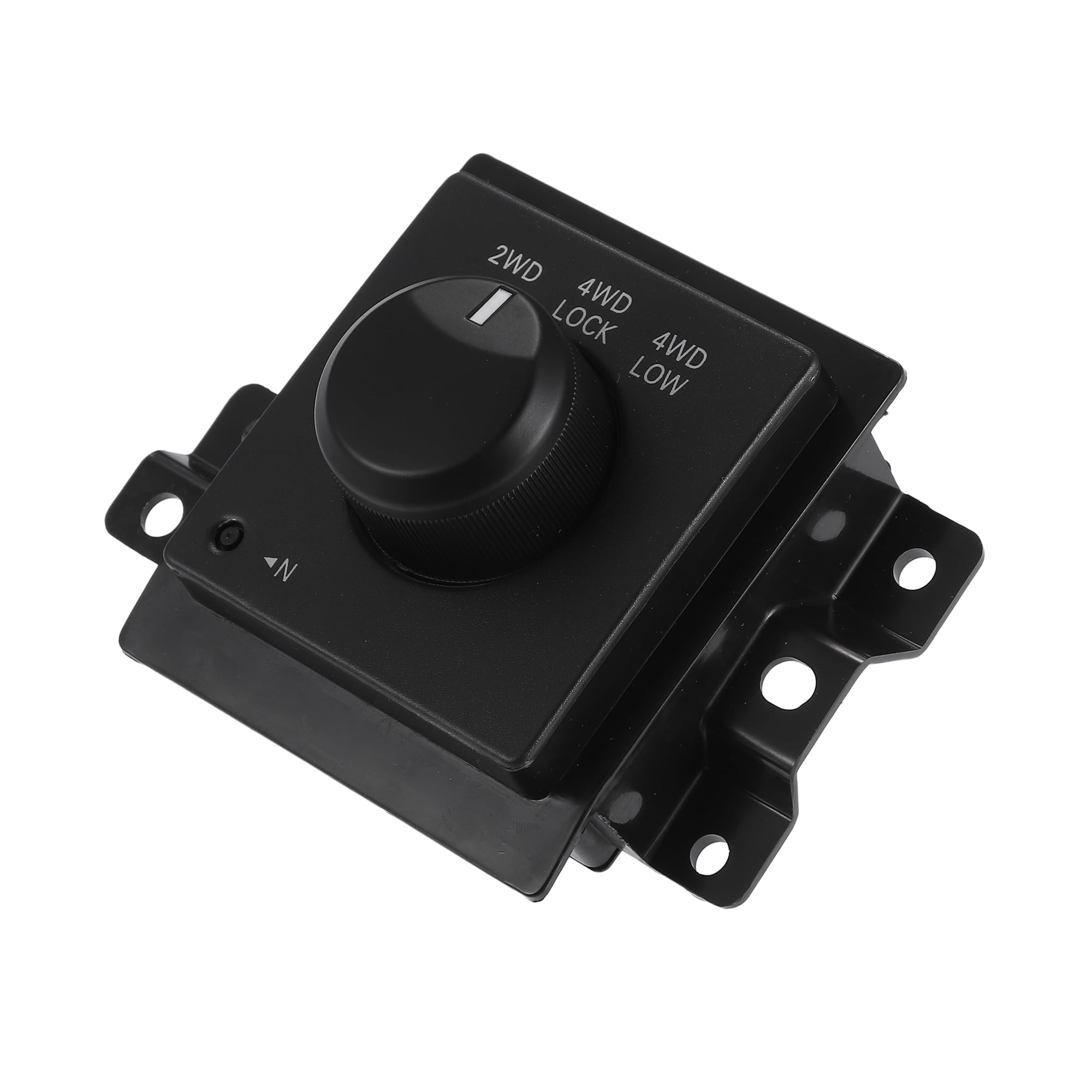 Photo 1 of Motoforti Four Wheel Drive Selector Switch, Transfer Case Selector Control Switch Knob, for Dodge Dakota 2005-2010, Plastic, No.68021674AB, Black