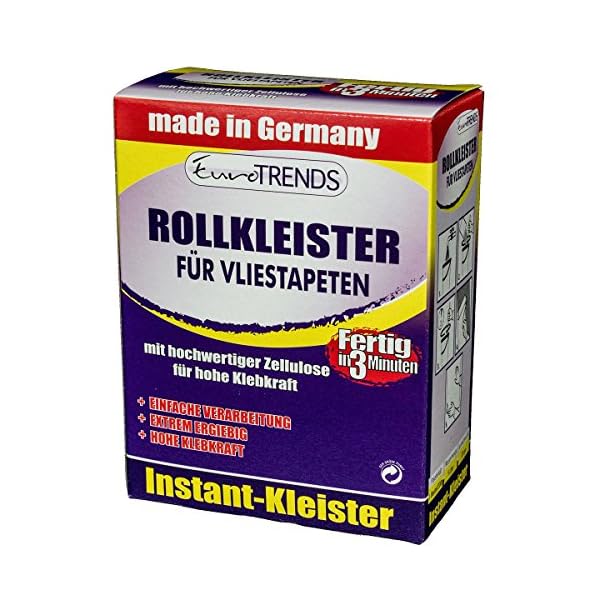 Vliestapetenkleister 200g - geeignet für Vliestapeten - in 3 Minuten gebrauchsfertig - Kleister extrem ergiebig - reicht…