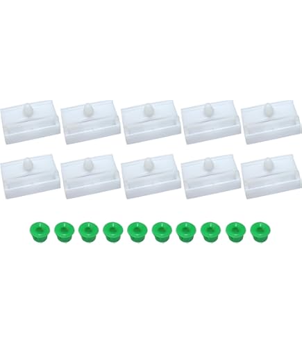 20 Stück Seitenschweller Clips Kit E46 Seitenschweller Clips Türverkleidungen Befestigungs Clips e46 Türverkleidung Clips mit 3er E32/E36/ E46/ E90/ E91 51711932996/51118174185 / 5111014103